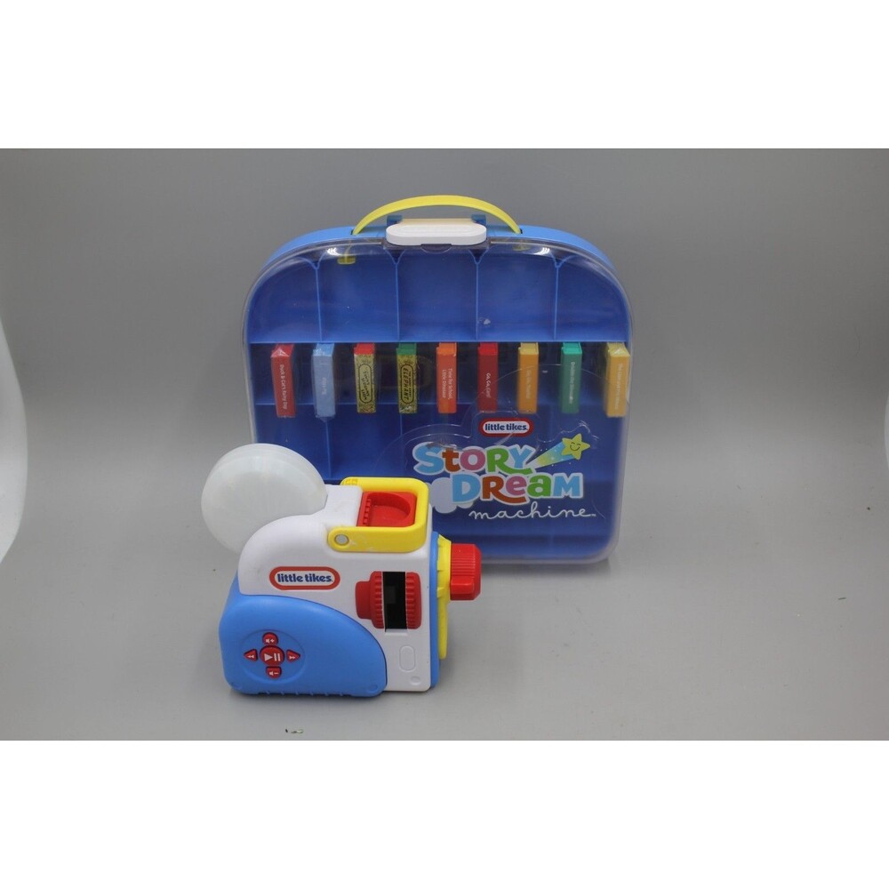 READ Little Tikes Story Dream Machine Toy Projector/Case, 9 Books Tested WORKING - Picture 8 of 10